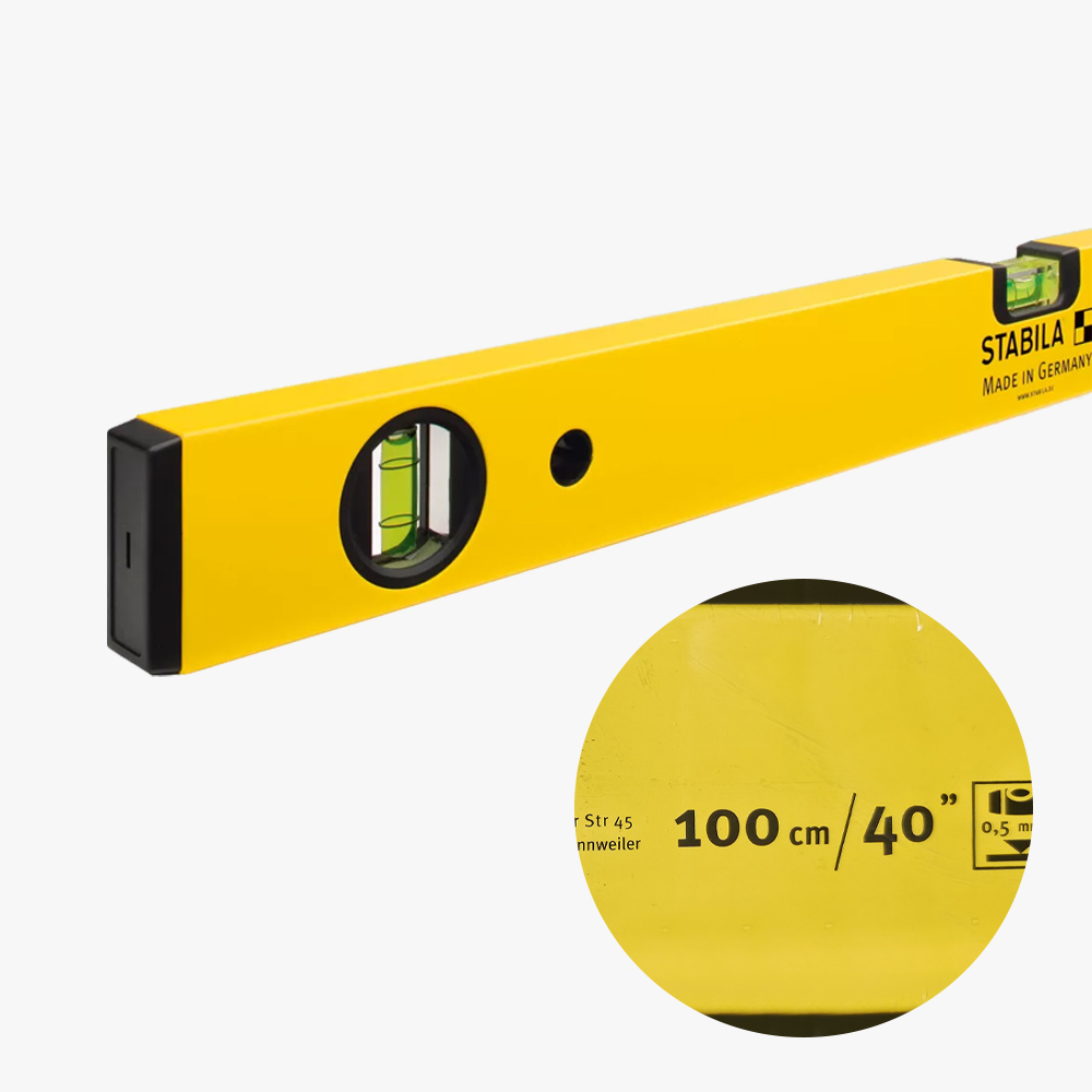 스타빌라 수평기 일반형 타입70 바이알 알루미늄 정밀수평계 1000mm(40) 42,900원