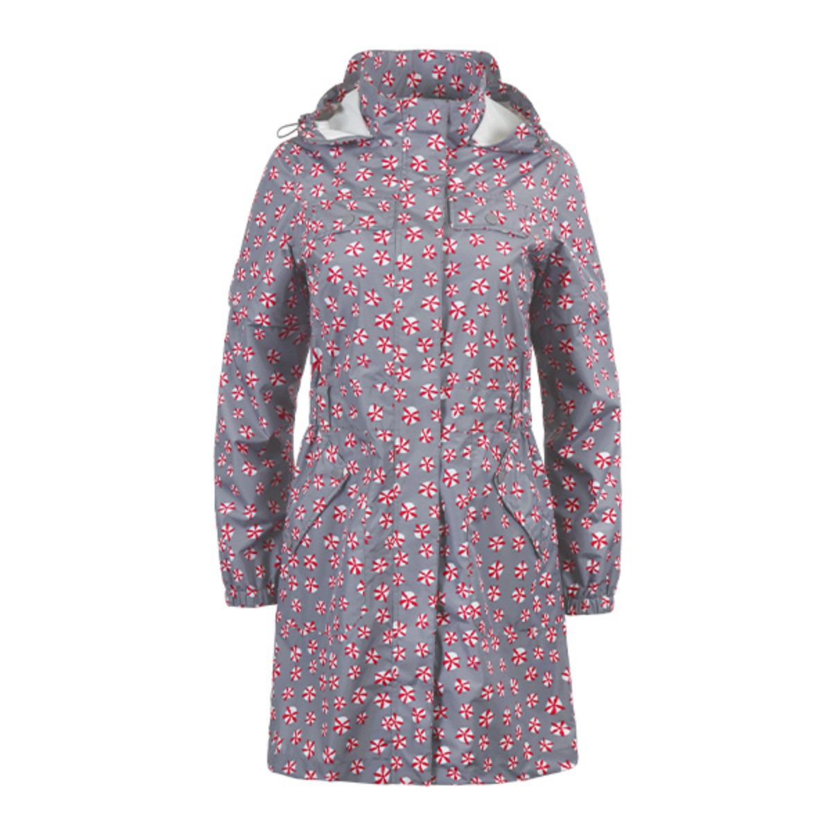 선덜랜드 여성 플라워 프린트 골프 레인코트/비옷 - 16252RC27, 그레이, 1개 89,000원