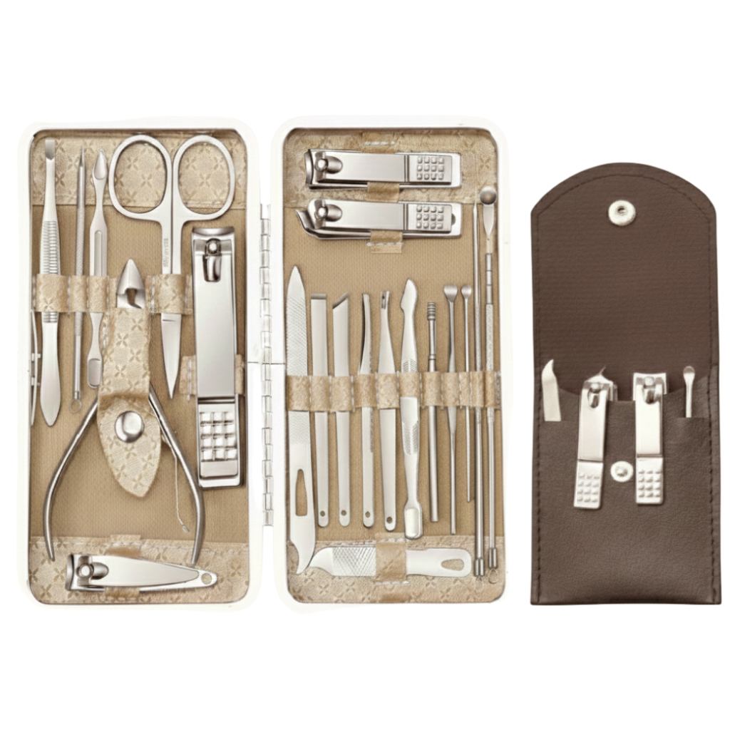 유미닉 휴대용 손톱깎이 네일케어 세트 미용 손톱관리, 1세트, 실버 21종 17,870원