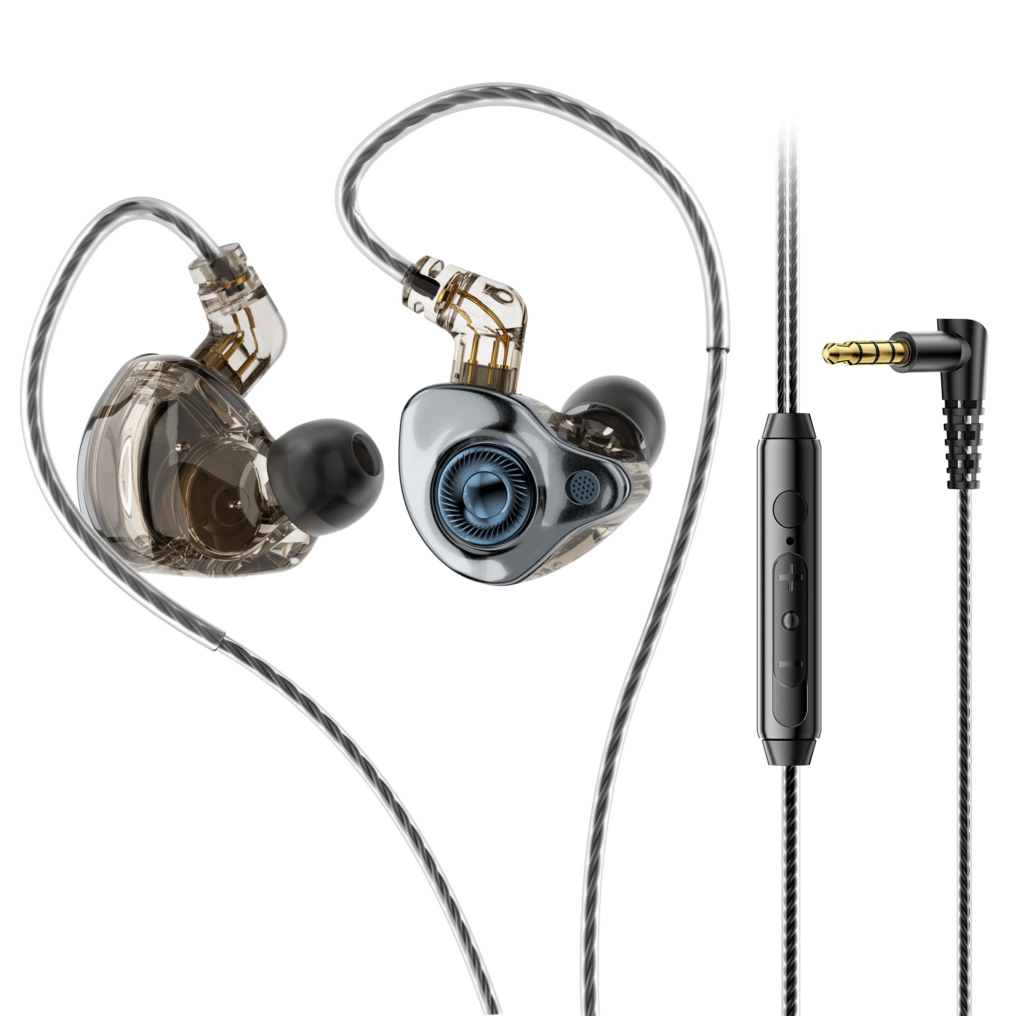 Essager 게이밍 커널형 이어폰 인이어 DD 이어폰, 블랙, 3.5MM 23,750원