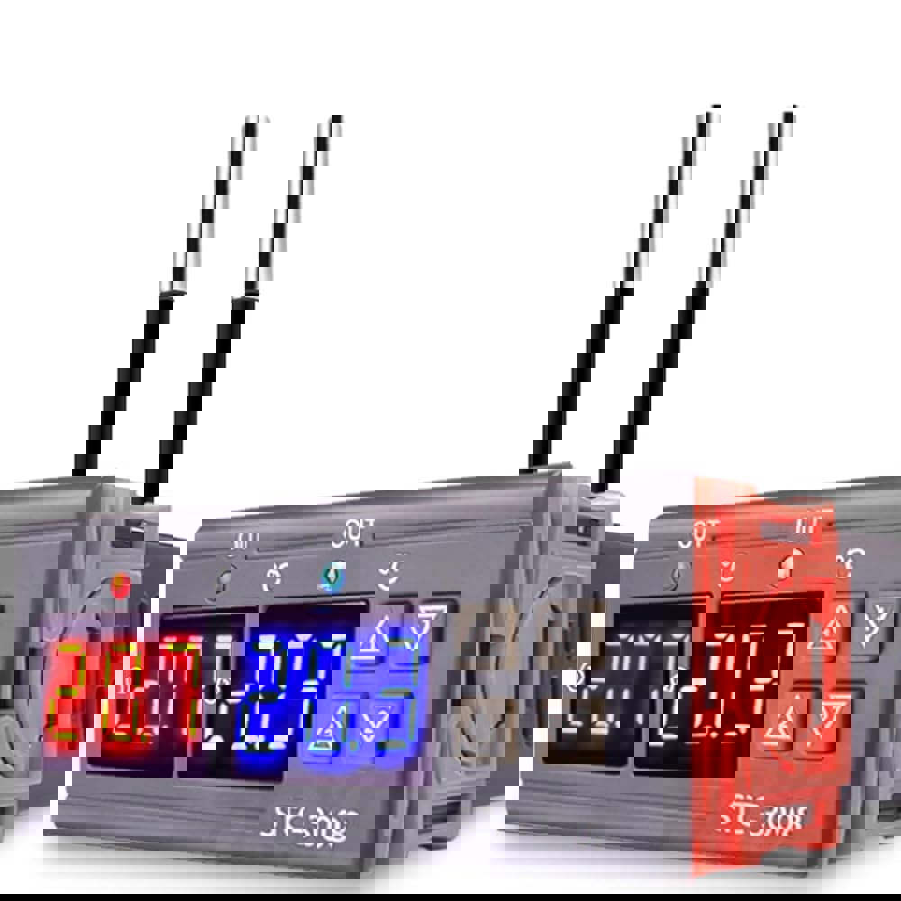 그렐루마 2피스 온도 컨트롤러 모듈 케이스 디스플레이 XH W1209 NTC 프로브 방수 포함 디지털 온도조절기 52,200원