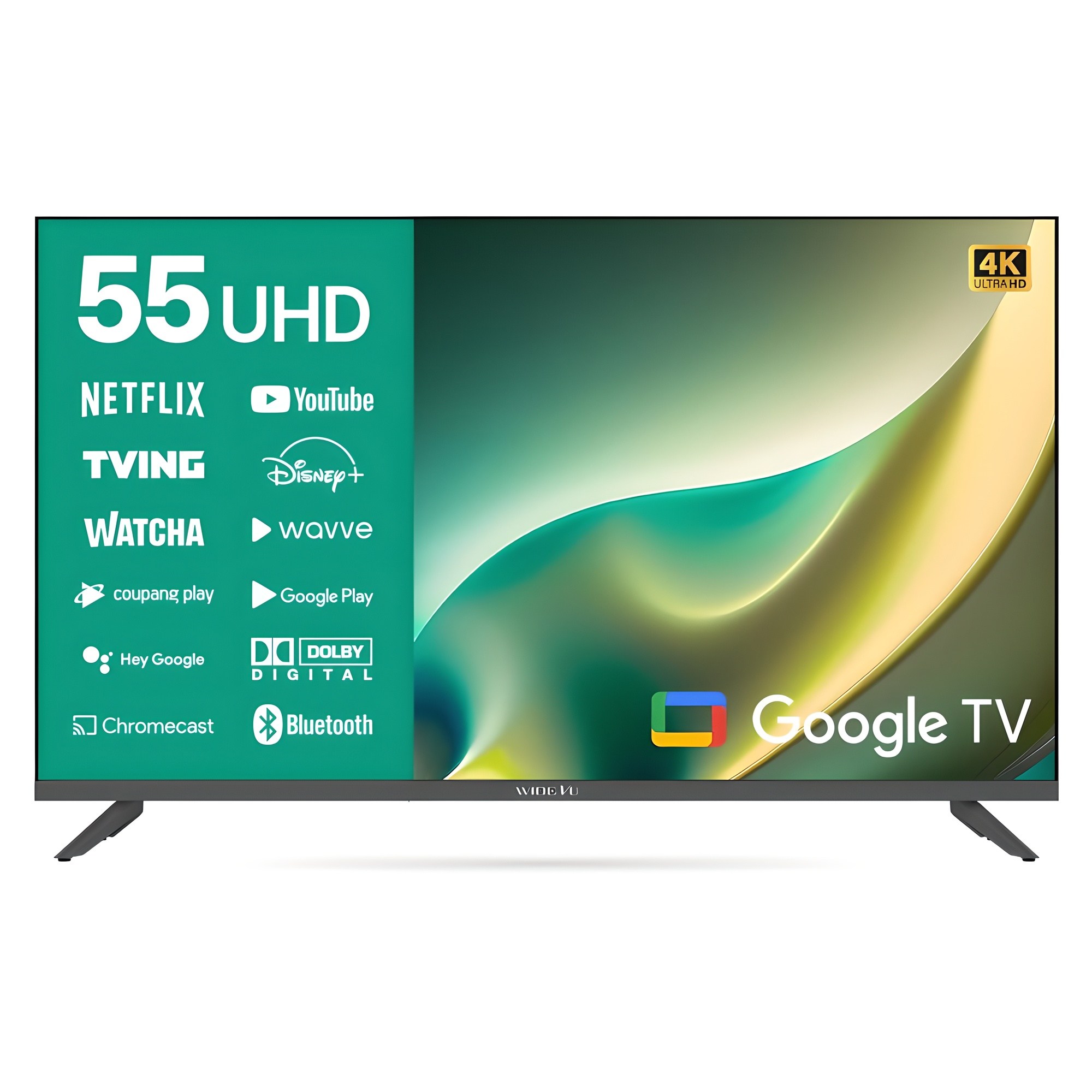 와이드뷰 4K UHD 구글3 스마트 TV 381,470원