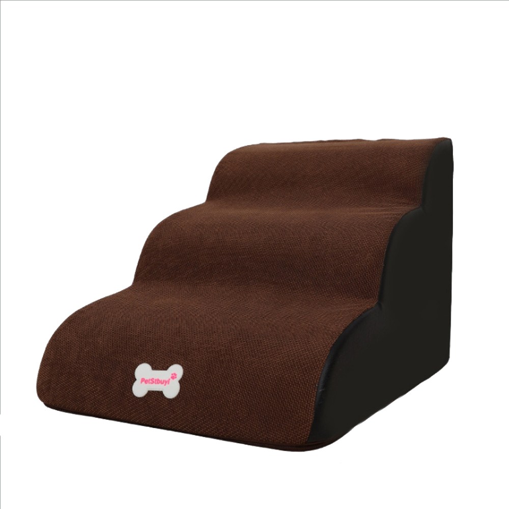 강아지 미끄럼방지 관절보호 굴곡스텝 계단 2단 3단 계단 38,500원