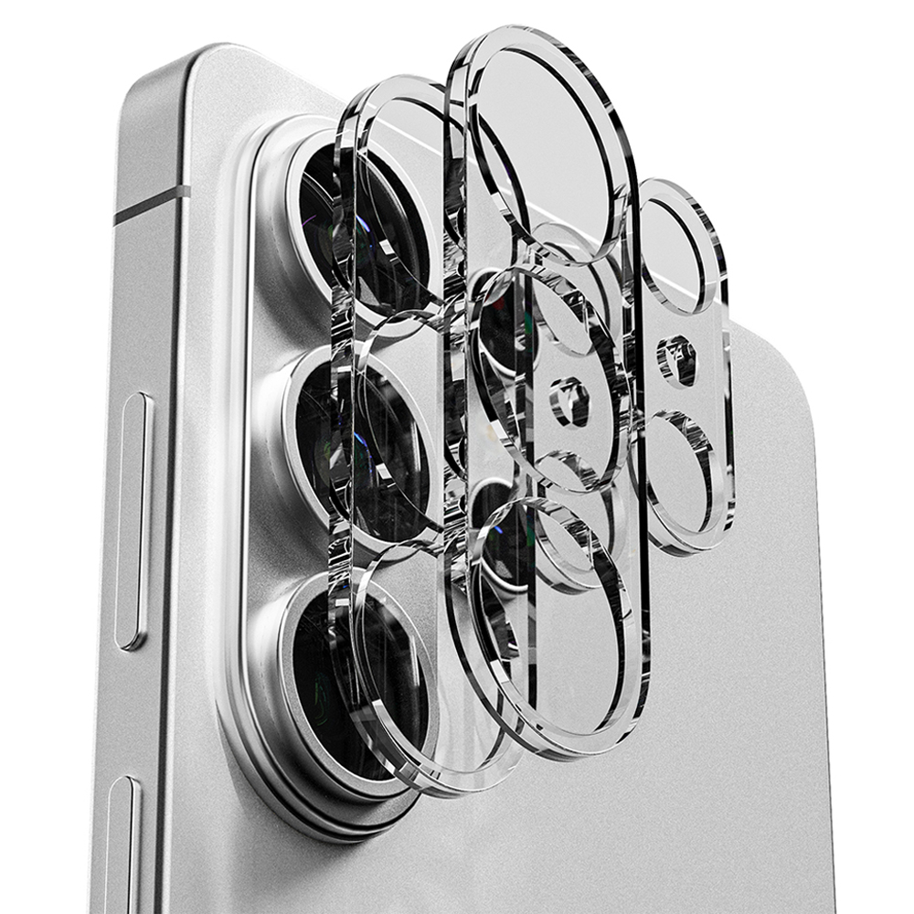 구스페리 빛번짐 방지 에어가드 카메라 렌즈 풀커버 강화유리 휴대폰 액정보호필름 투명 2p 세트 4,840원