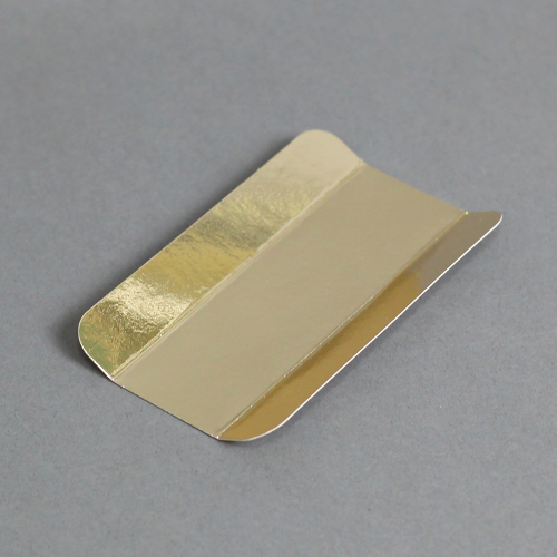 조각케이크 종이받침(금색,직사각,12cm) 100개 8,400원