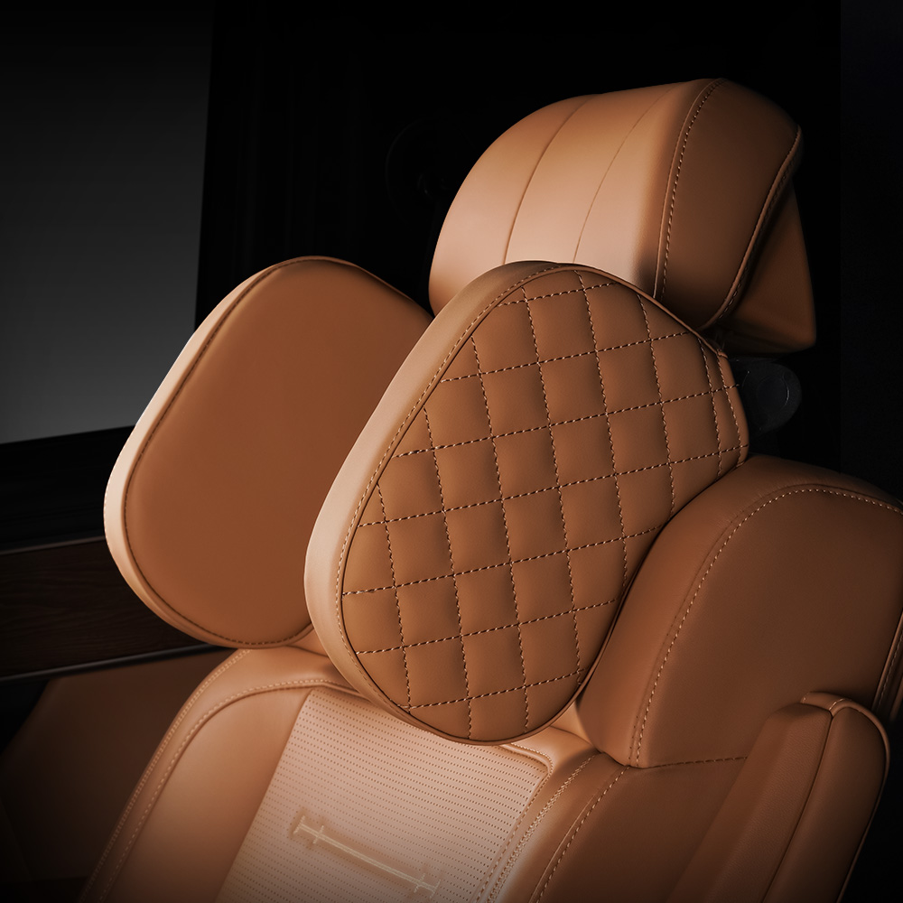 크레이지몬스터 디올뉴 싼타페 MX5 퀼팅 머리 받침대, 피칸 브라운 (1P), 1개 34,800원