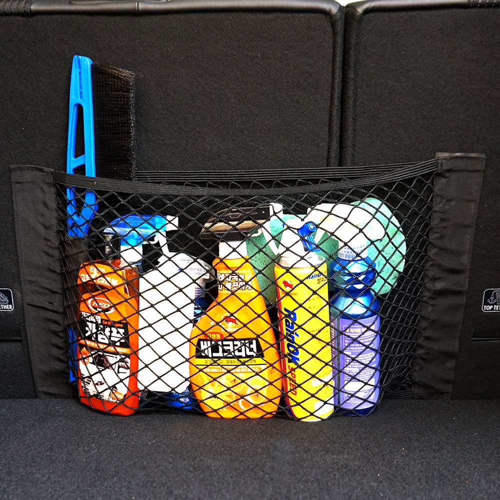 자동차 트렁크 그물망 네트 정리함 수납용품 전차종OK 4,900원