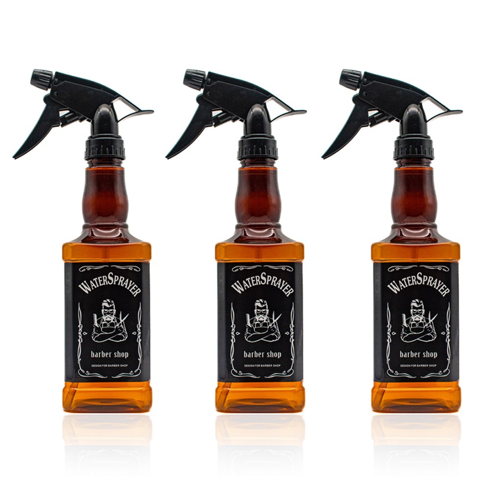 에이치컴퍼니 바버샵 미용실 가정용 헤어 안개분사 일자분사 분무기 500ml 11,900원