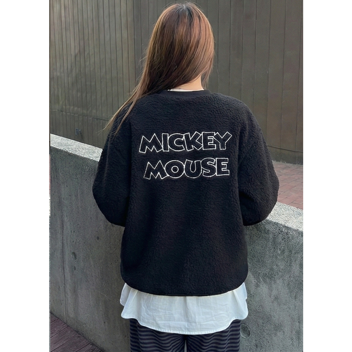 양털 미키맨투맨 오버핏 디즈니정품 59,000원