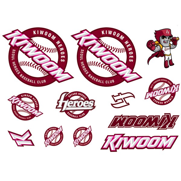 프로야구 구단 엠블램 스티커 6,900원