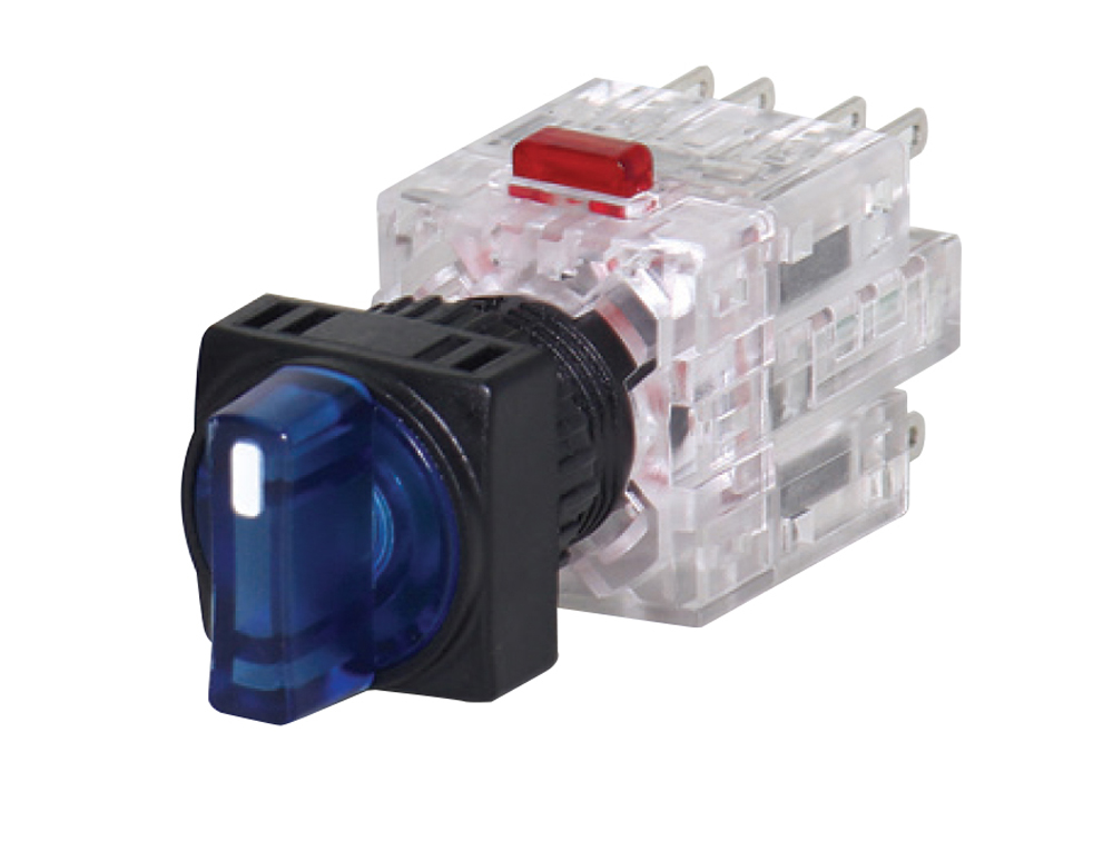 케이지오토 조광형 셀렉터스위치 KDT-S2M1V2R 16파이 적색 정사각 일반형 2단수동 10,890원