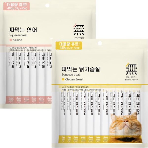 바우와우 무마진 짜먹는 고양이츄르 9,600원