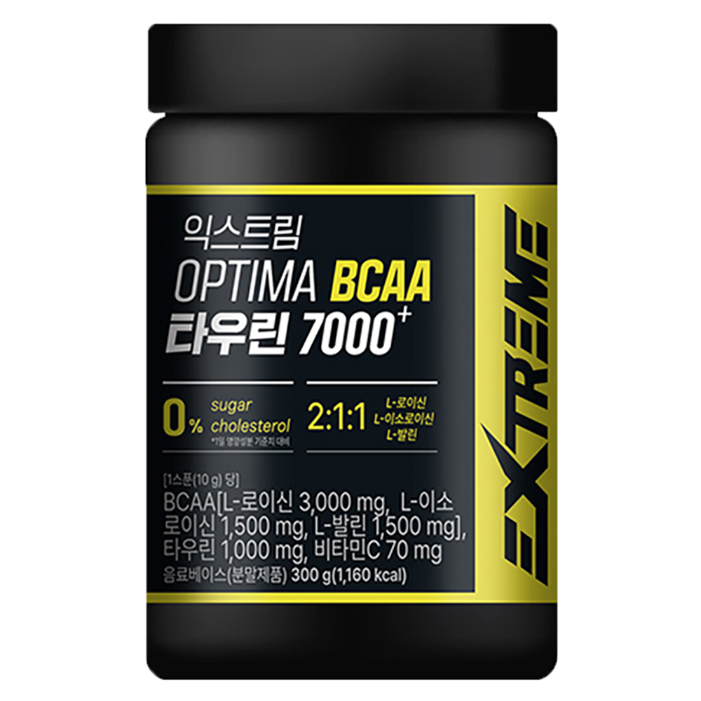 익스트림 옵티마 BCAA 타우린 7000 플러스, 300g, 1개 23,900원