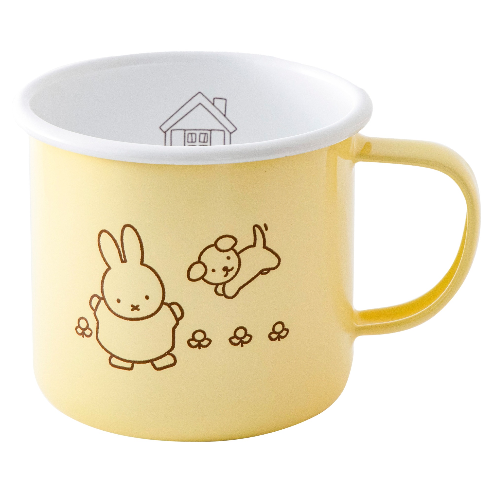 후지호로 미피 파스텔 법랑 머그 400ml, YELLOW, 1개 24,000원