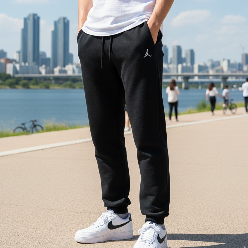 나이키 조던 남성 조거 팬츠 트레이닝복 헬스복 러닝복 밴딩 긴 바지 편안한 츄리닝 하의 블랙 79,900원