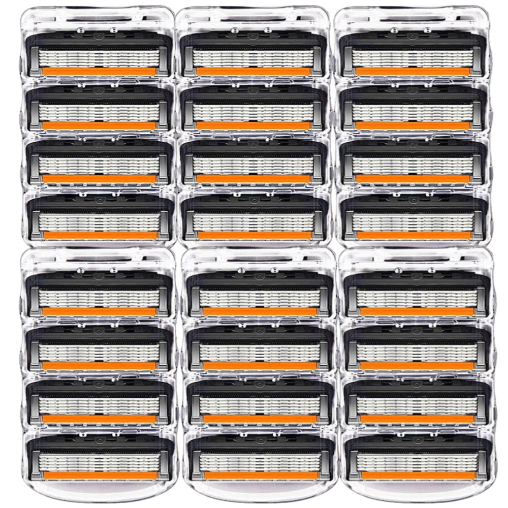 토브리빙 5중 면도날 프로글라이드 퓨전파워 남성 블랙, 호환용 질레트, 24개 16,700원