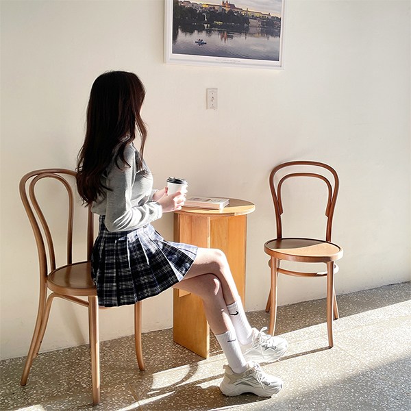 토마토팩토리 여성용 하이틴 체크 테니스 핀턱 미니스커트(4color) 14,900원