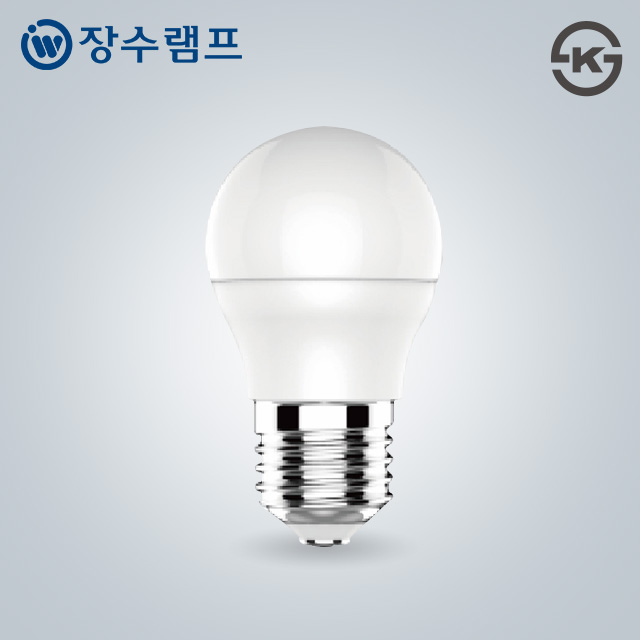 장수램프 LED 전구 인치구 G45 3W 미니전구 LED램프 4,100원