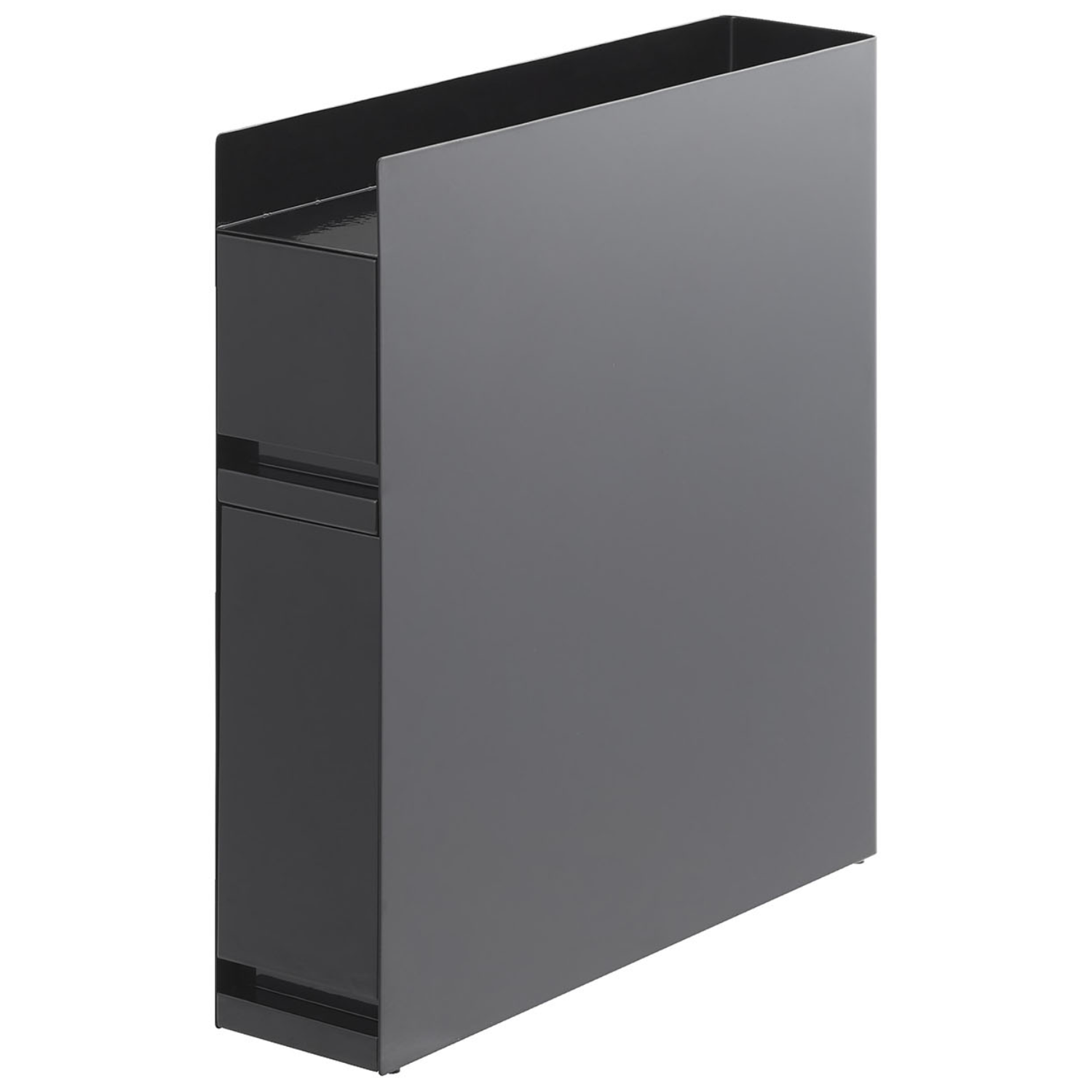 야마자키실업 깔끔 수납형 틈새 조미료 2단 보관대 타워 4334/4335, 블랙, 1개 170,000원