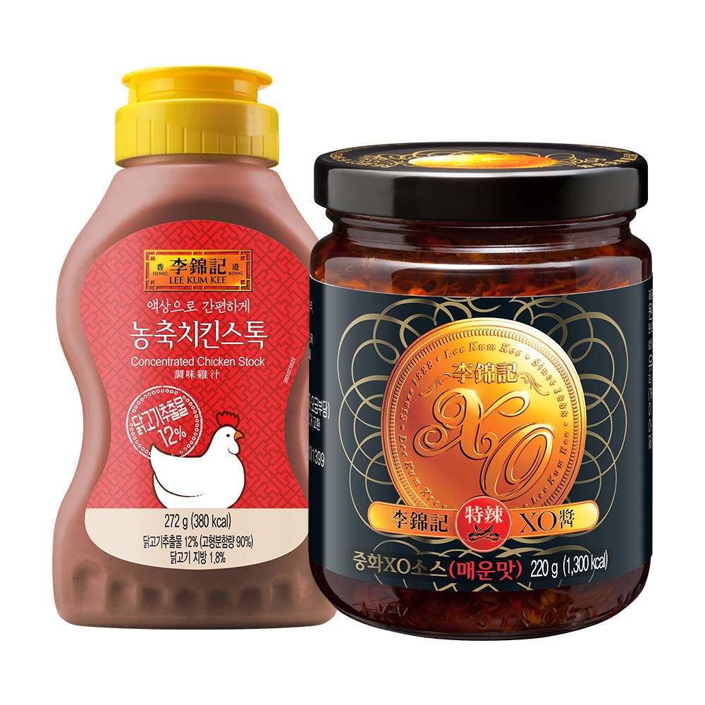 오뚜기 이금기 농축치킨스톡 272g+중화XO소스 220g, 단품 31,900원