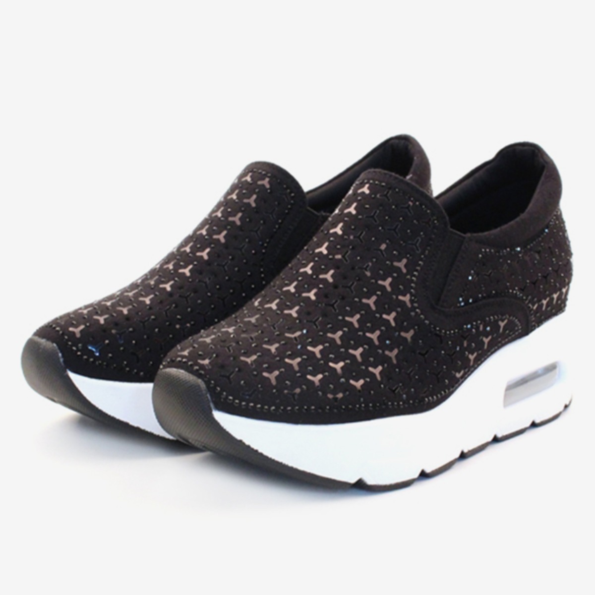 월드컵 BEST [논슬립 에어창] 당일발송 NEW 인기 발볼편한 키높이 슬립온 운동화 굽높은 에어운동화 착화감좋은 굽높이 7cm 여성 키높이 슬립온 딱맞아편한신발 추천드려요 51,100원