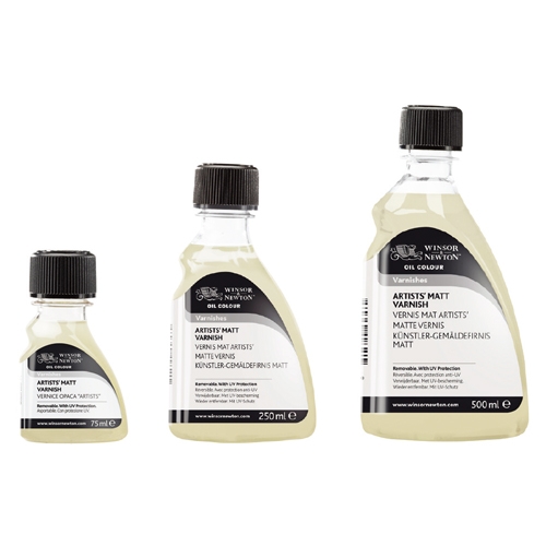 윈저앤뉴튼 전문가용 유화 매트 무광 바니쉬 75ml 250ml 500ml 낱개 9,650원