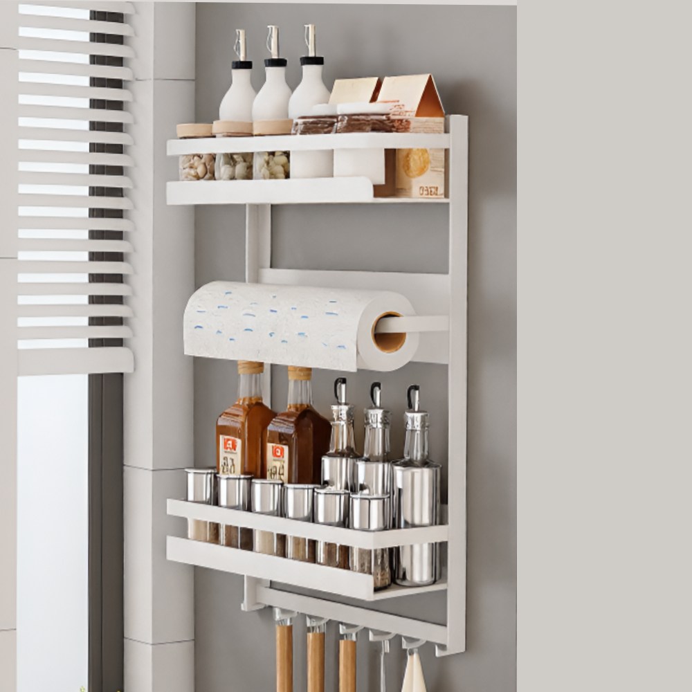 클릭핏 모두수납 냉장고 초강력 자석선반, 1개, 화이트 28,900원