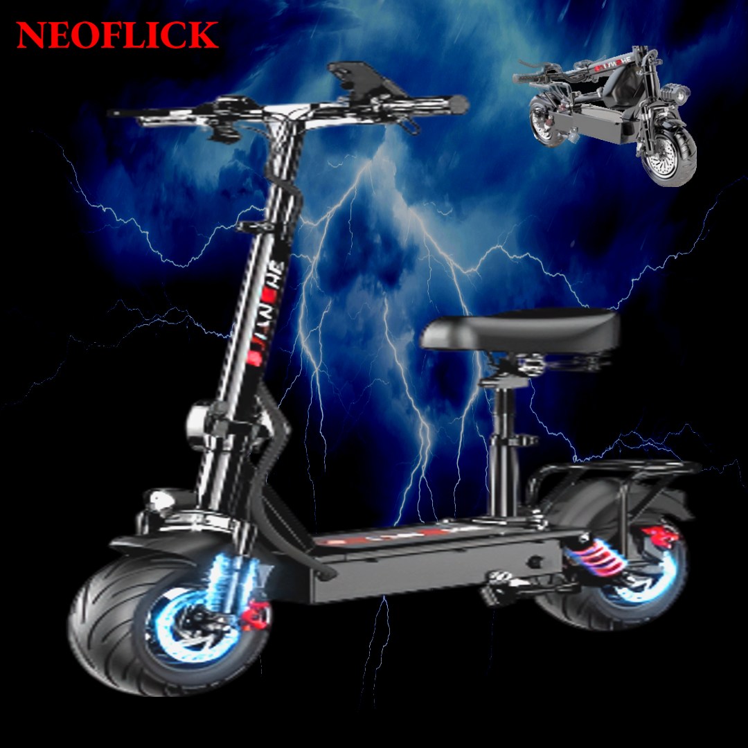 네오플릭 초장거리 전동킥보드 전기 접이식 고출력 출퇴근 성인 48V 1500W 640,000원