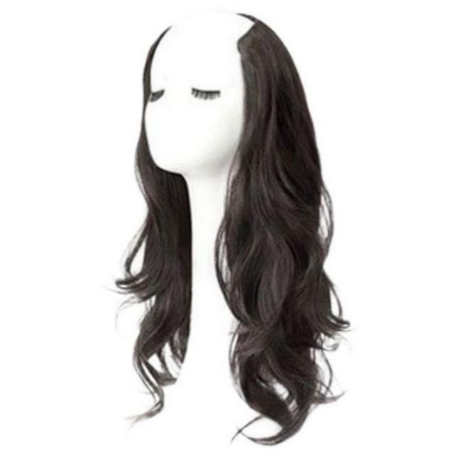 에쎄치 레이어드컷 자연스러운 c컬 붙임머리, 1개, 브라운 블랙 14,800원