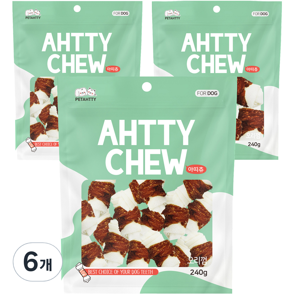 아띠츄 강아지 우유껌 소형, 오리, 240g, 6개 39,800원