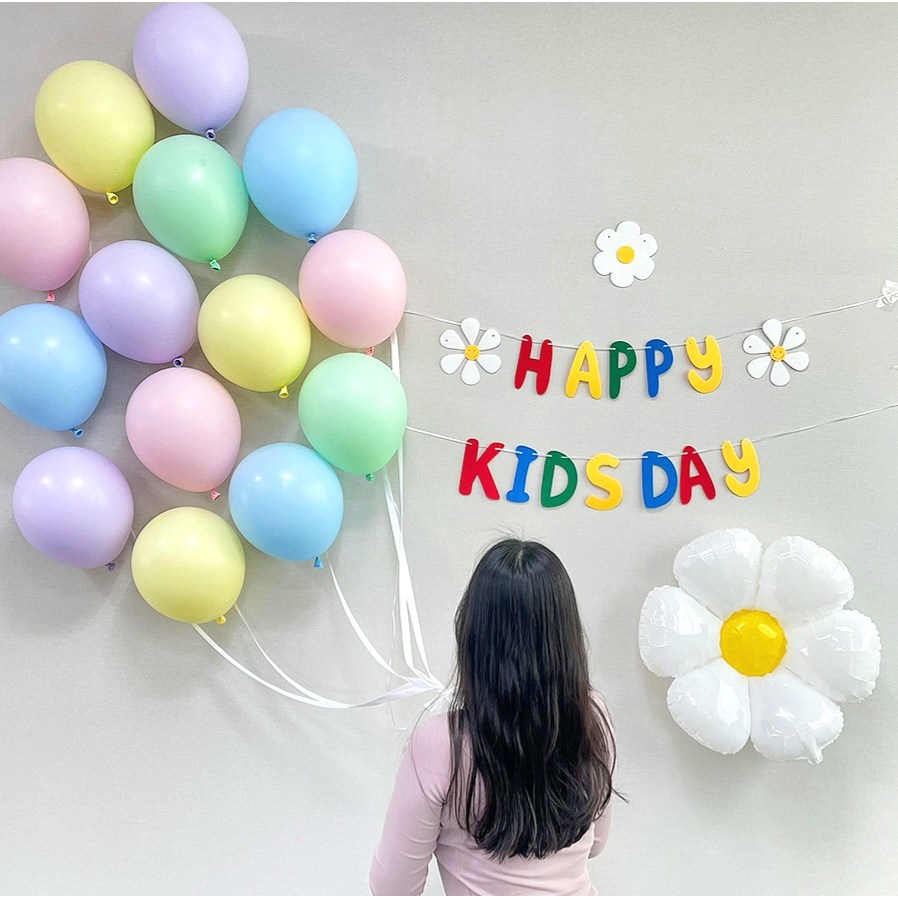 어린이날풍선 장식 포토존 헬륨풍선 연출 플라이 풍선세트 15,900원