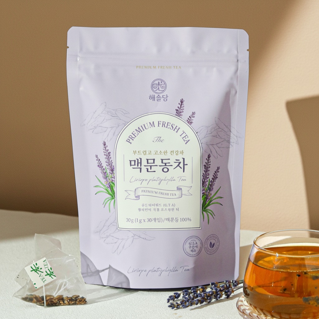 [골든티어워드 우승] 해솔당 국산 볶은 맥문동차 안전한 삼각필터 11,270원