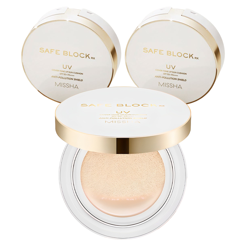 미샤 세이프 블록 RX 커버 톤업 선 쿠션 SPF50+ PA++++ 28,530원