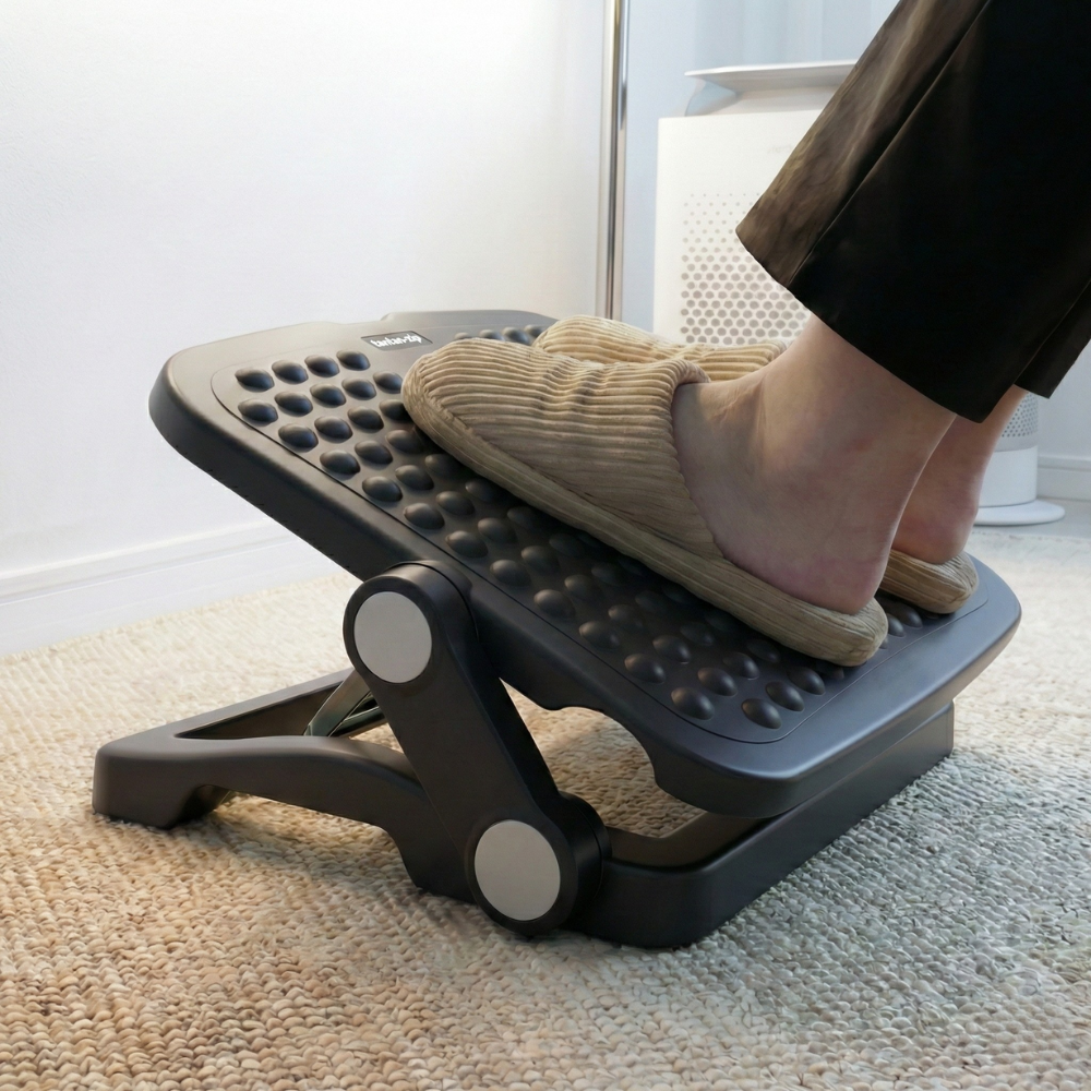 탄탄집 프리모션 높이조절 각도조절 책상 발받침대, 블랙 39,900원