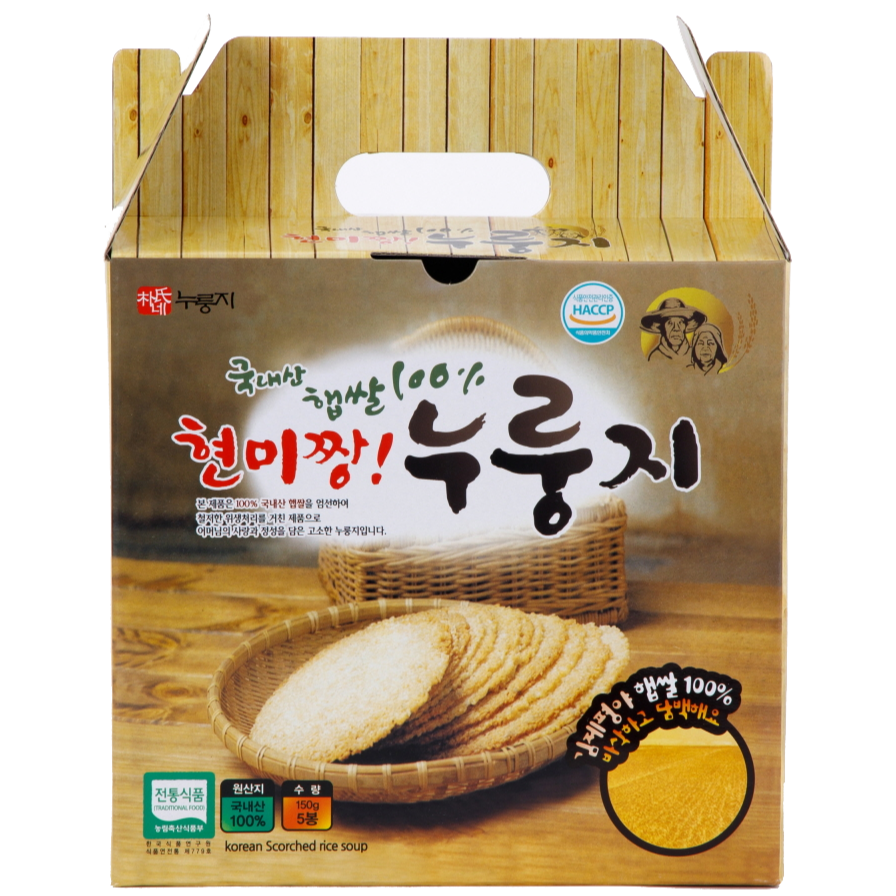 현미짱누룽지 (150g)_ 박씨네누룽지, 5개, 150g 18,400원