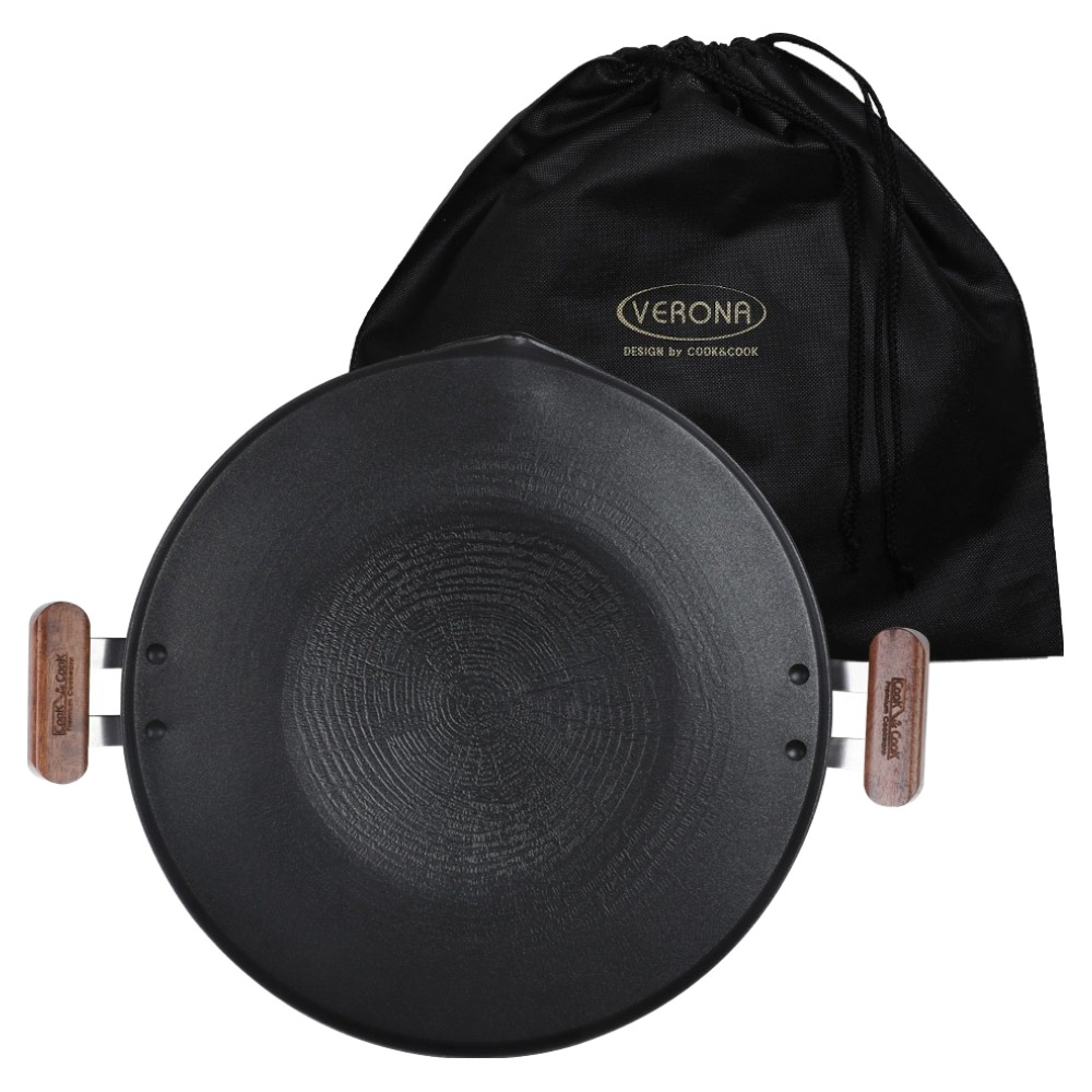 쿡앤쿡 인덕션 국산 베로나 초경량 멀티 IH 그리들팬 + 전용가방, 40cm, 1개 44,900원