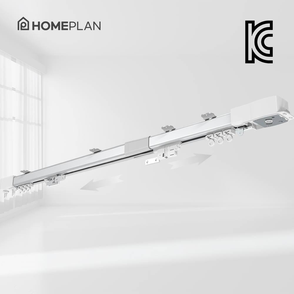 홈플랜 음성인식 핸드폰 제어 스마트 전동커튼 208,980원