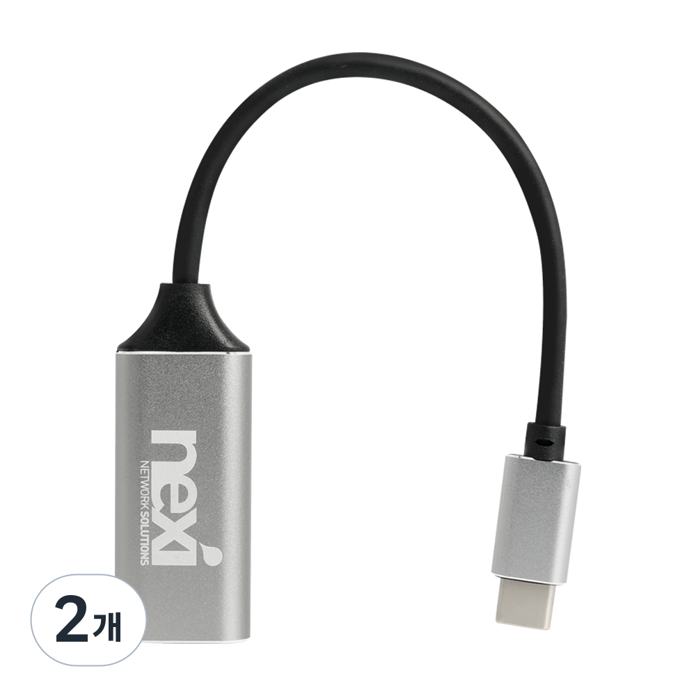 넥시 USB3.1 C 타입 to HDMI 컨버터, NX1140, 2개 13,100원