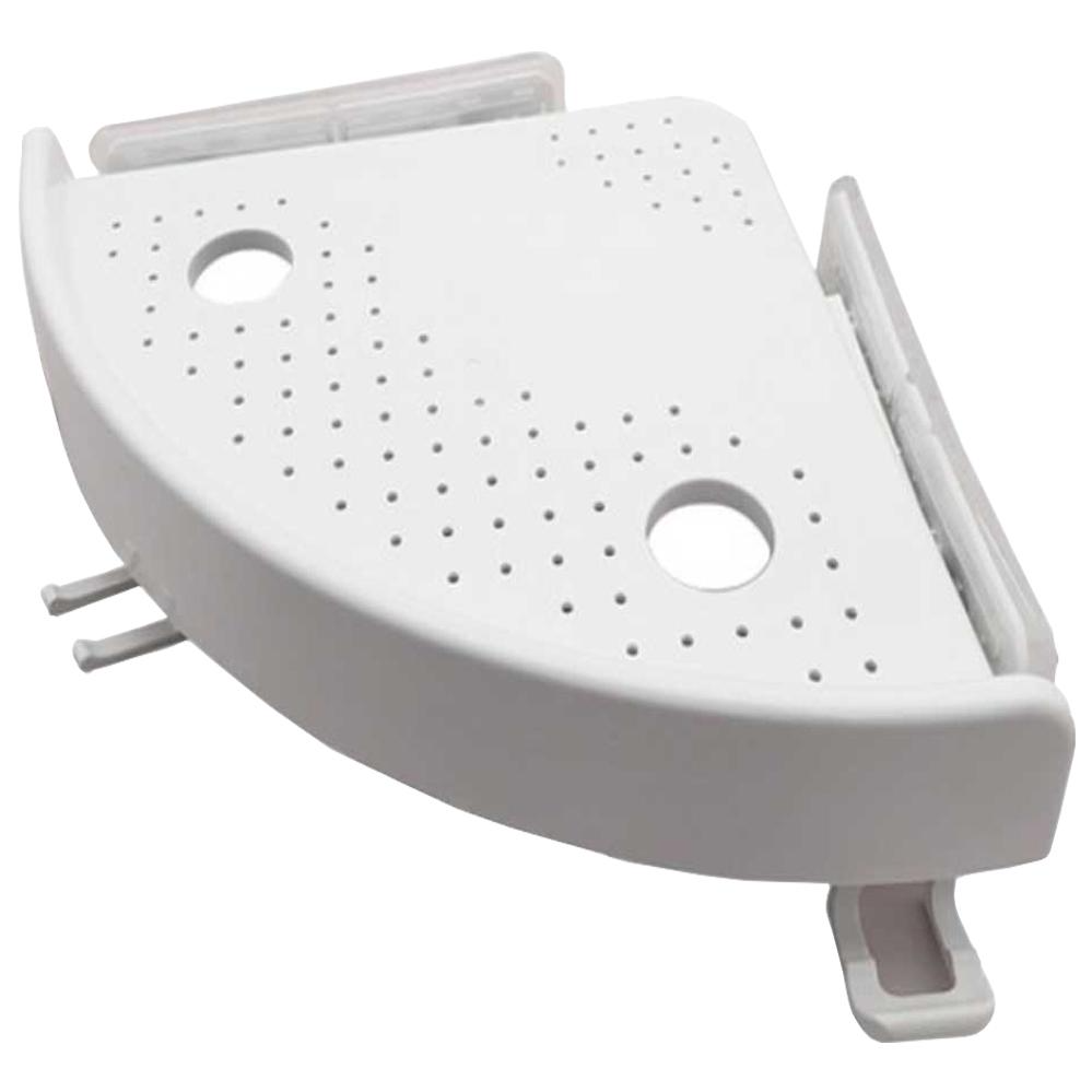 [KLEVASHARP-MJ] 원터치 매직쉘프 플러스 코너선반 욕실 화장실코너 초강력 압착 간편설치 다용도 MADE IN KOREA, 본품, 2개 29,800원