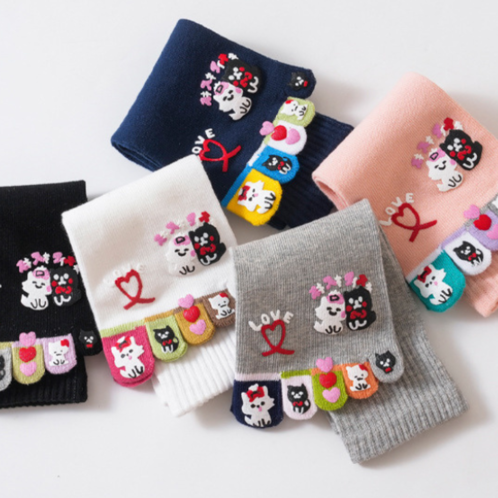 여성 분리형 발가락양말 데일리 편안한 착용감 순면 소재 땀/냄새/세균 방지 5켤레 세트 22,990원