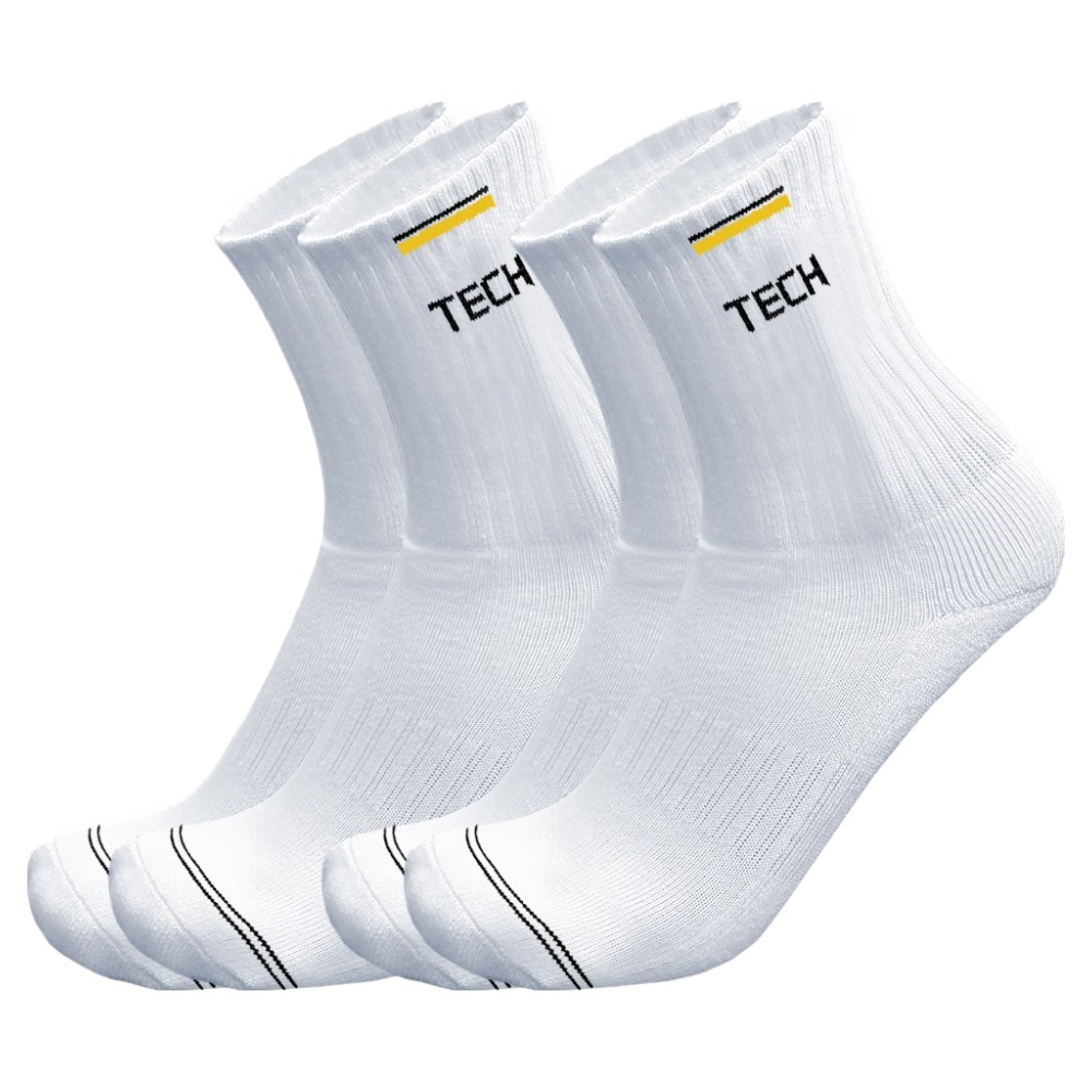 테크니스트 여성용 배드민턴 장목 양말 2켤레 TS-23, YELLOW, 2개 7,400원