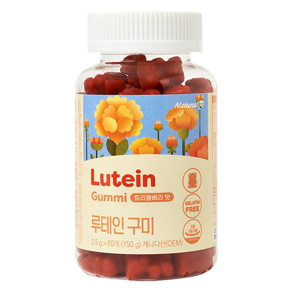 네추럴라이즈 루테인 구미, 60정, 1개 13,500원