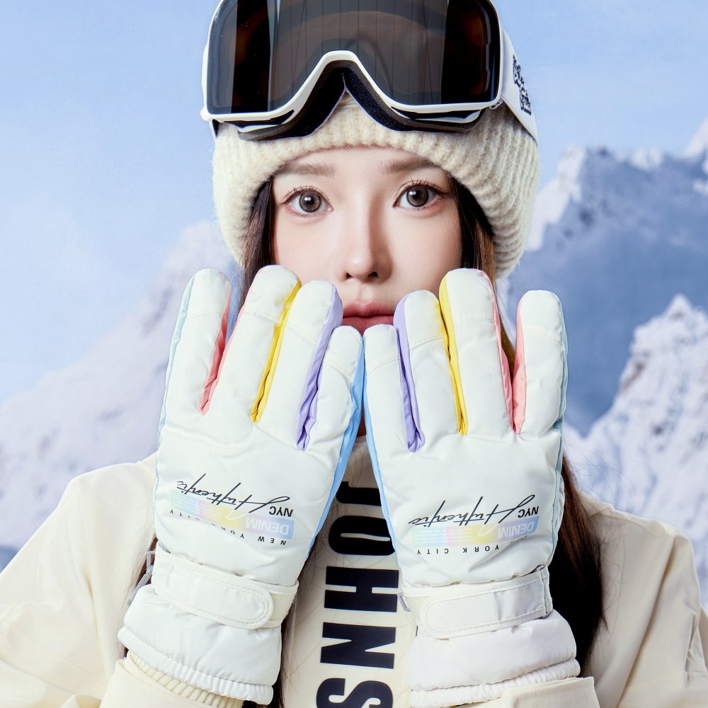 NY20 여성용 스마트터치 방한 스키 보드 캠핑 장갑 13,500원