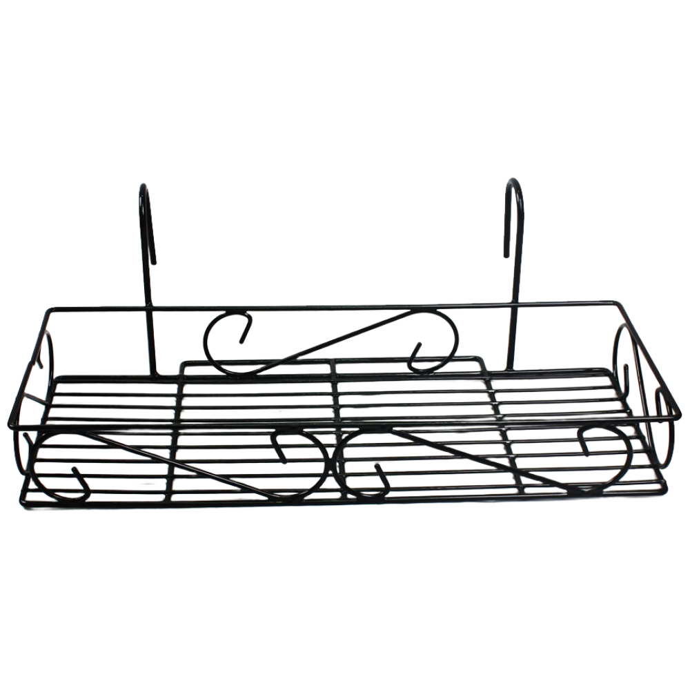 알파라이프(유엔유몰) 베란다걸이대 / 식물걸이대, 다육걸이대, 화분걸이대, 촘촘한 걸이대, 국산제작 화분걸이대, 블랙, 1개 21,000원