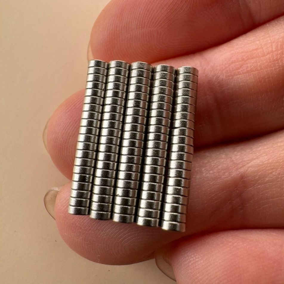 D3*1T 네오디움 원형자석 ND 지름 3mm x 두께 1mm 5,000원