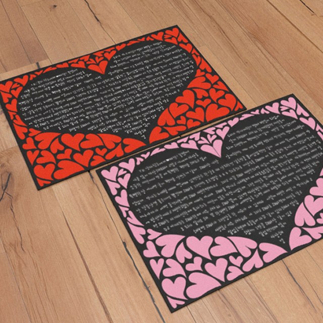 하트편지지 특이한 이색선물 전지편지 남자친구 이벤트 13,600원