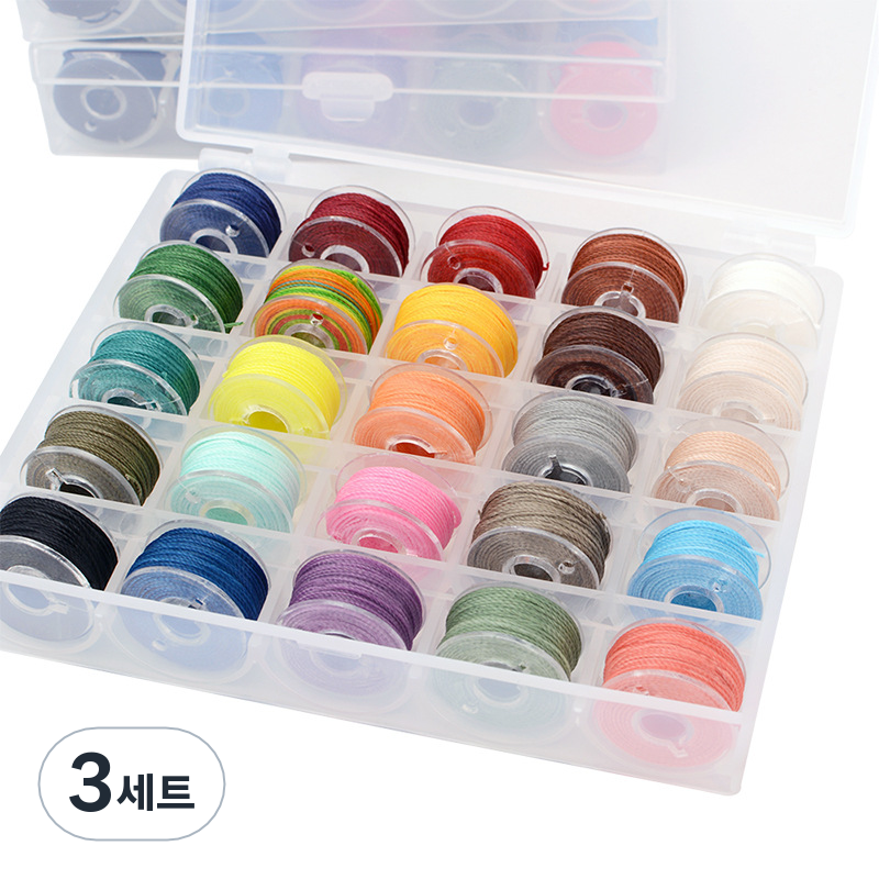 코히모 가죽 공예 둥근 왁스 봉제 실 0.45mm 25종 세트 3W202, 혼합색상, 3세트 35,520원