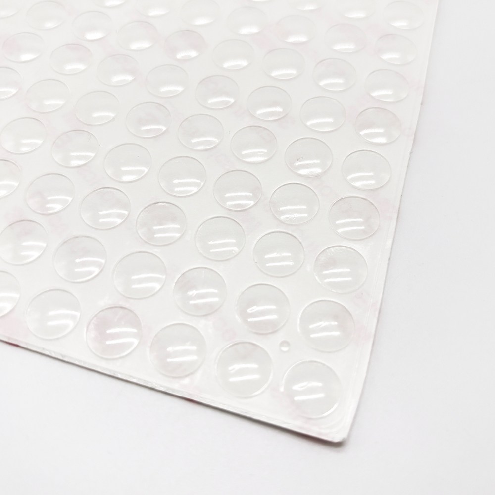 소음 문쾅 충격 완화 3M 미끄럼 방지 실리콘 스티커 패드 범폰 A0025 100P 64P, 5세트 26,500원