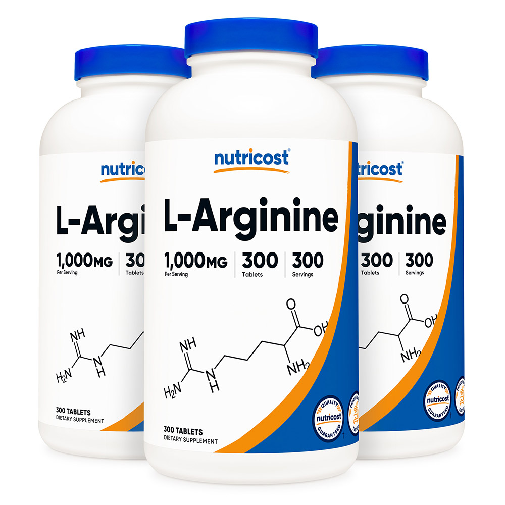 뉴트리코스트 L-아르기닌 1000mg 300타블렛 3병, 3개, 300정 67,200원