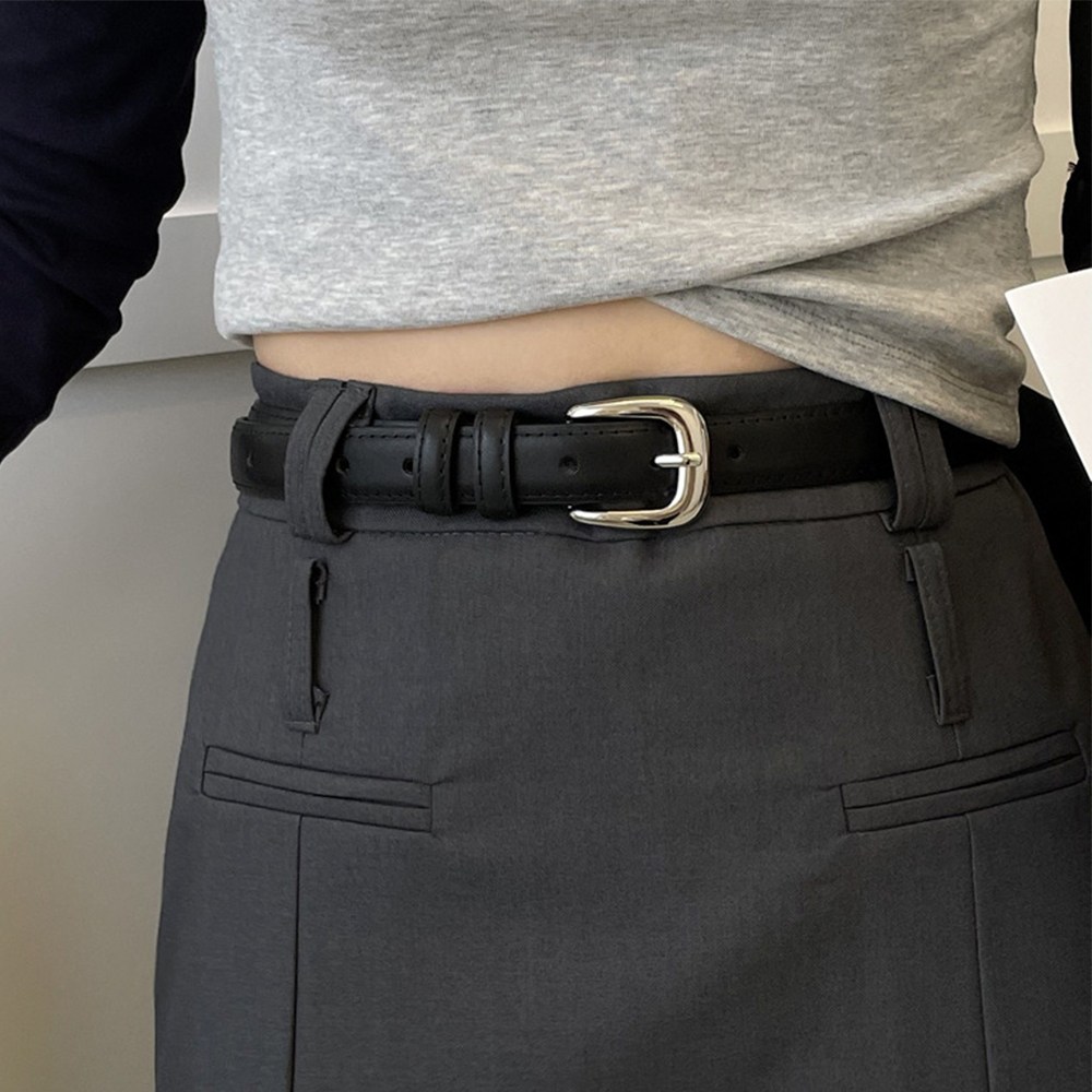 피플피 여성 캐주얼 청바지 슬랙스 패션 가죽 허리 벨트 12,700원